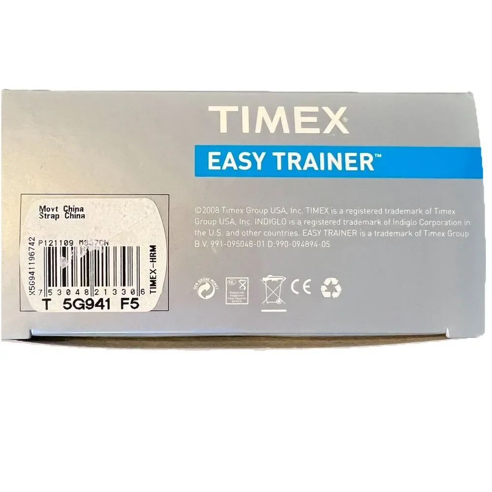 Timex Men‎ or Woman Personal Trainer Heart Rate Monitor Digital T5G971 F5 Watch